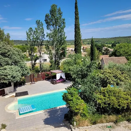 Couples Amoureux Propriete 4000m2 Cabane-maison Ecolo Piscine Privee Clim Terrasse Dans Les Arbres *