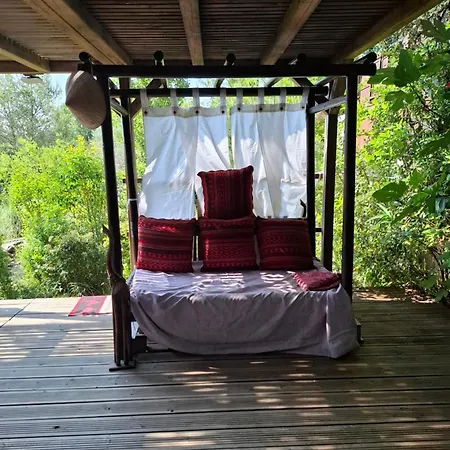 וילה Couples Amoureux Propriete 4000m2 Cabane-maison Ecolo Piscine Privee Clim Terrasse Dans Les Arbres *