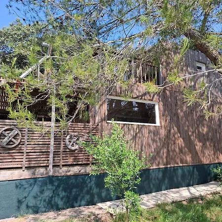 וילה Couples Amoureux Propriete 4000m2 Cabane-maison Ecolo Piscine Privee Clim Terrasse Dans Les Arbres