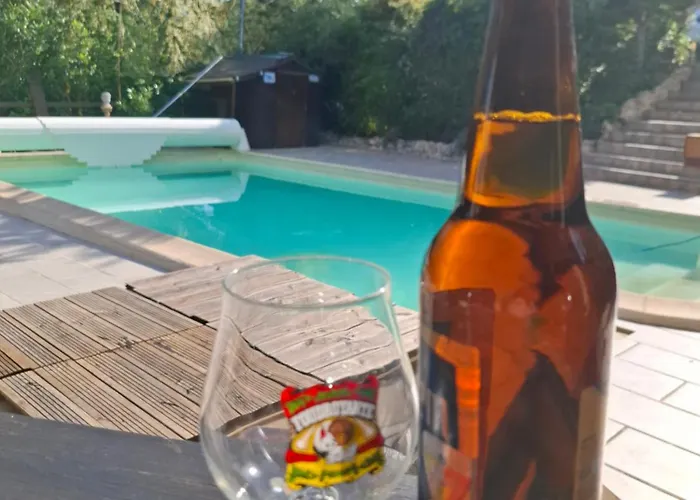 Couples Amoureux Gde Propriete 4000m2 Avec 2 Maisons Independantes Grande Piscine Privee Clim Vila *