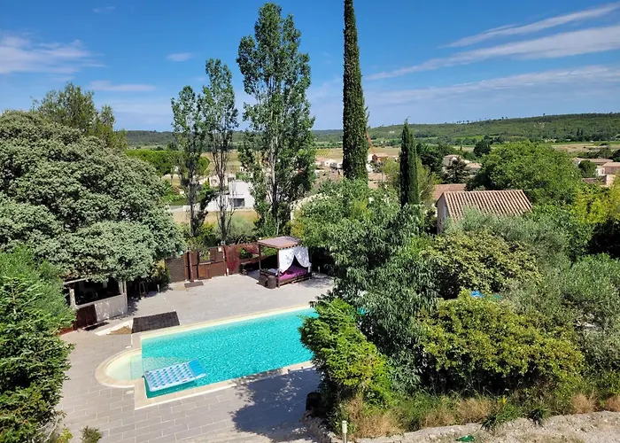 Couples Amoureux Gde Propriete 4000m2 Avec 2 Maisons Independantes Grande Piscine Privee Clim *